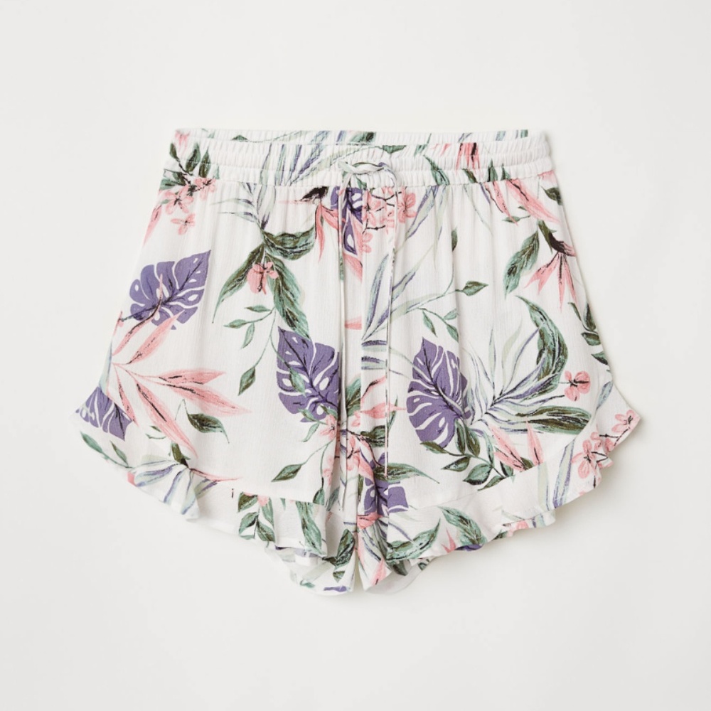 Shorts flowered